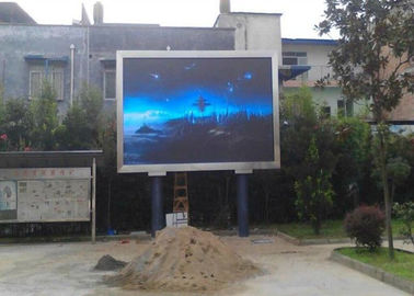 Hoogresolutie buitenwifi dubbelzijdig geleid bord P6 voorzijde service led billboard