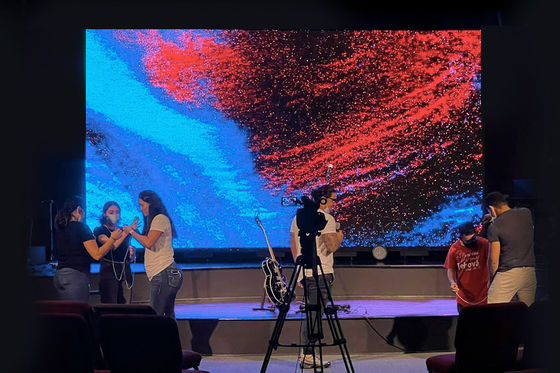 COB P2.5 Smd2121 Full Color Gegoten Aluminium Chassis Verhuur LED Monitor