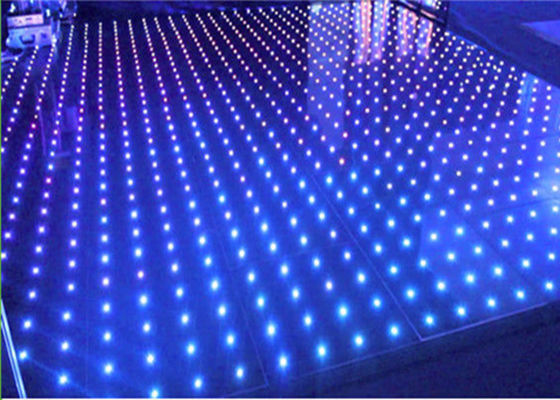 China SMD3535 Sound Active DJ Led Disco Dance Floor Warm witte straalpanelen