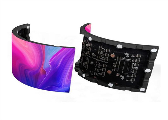 P3.91 Gekrompen LED-beeldscherm voor binnenhuur met hoge resolutie LED-videowand