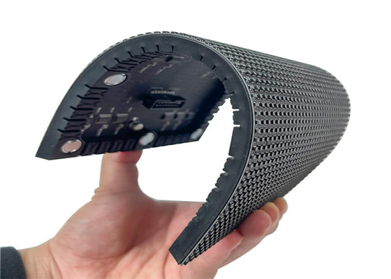 Flexibel zacht P3 P4 P2.5 module opvouwbaar cirkelvormig SMD 2121 zacht cirkel videomuur
