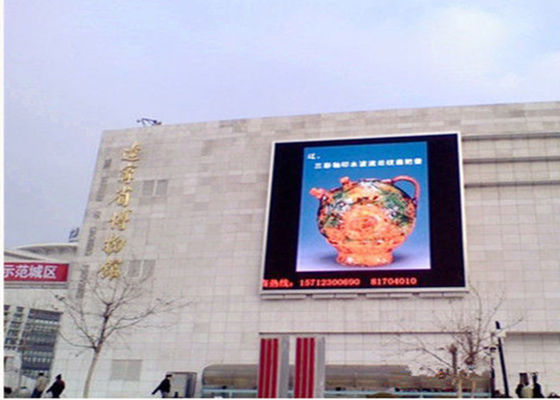 P10 Buiten waterdicht SMD LED-scherm 10 mm pixels 3 jaar garantie