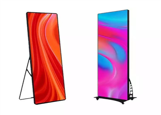 P2.5 Innenhuur Led Display Digitaal Muurposter Screen Batterij bediend