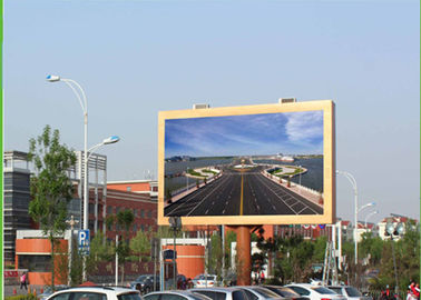 Grote waterdichte P8 Outdoor Advertising LED billboards voor winkelcentrum / High Way