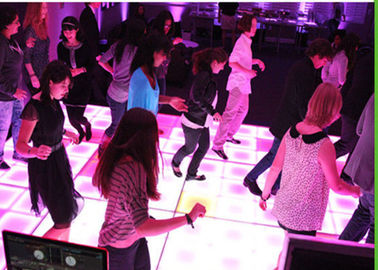 Volkleurige Disco Night Club Mat Light Up Dance Floor P4.81 LED-panelen voor trouwfeest