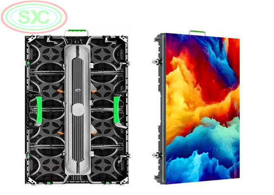 500*1000mm verhuur LED-scherm met SMD 2020 Black And LSN-besturingssysteem