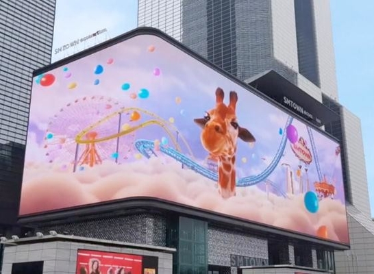 P8 Outdoor Advertising Led Display Panels Full Color Hoge helderheid