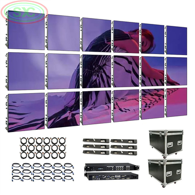 Kleurrijke P3.91 Indoor Rental LED display LED billboard voor Nightclub podiumshows