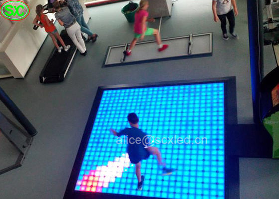 Goede prijs P8.9 verfrist 3D Magische Interactieve Huwelijks RGB LEIDEN Dance Floor zich 1000X1000mm 5000hz online