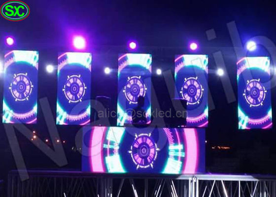Goede prijs Het schermvertoning P5 van DJ 1R1G1B van het barstadium Video 3d geleide waterdicht in Magische 3G online