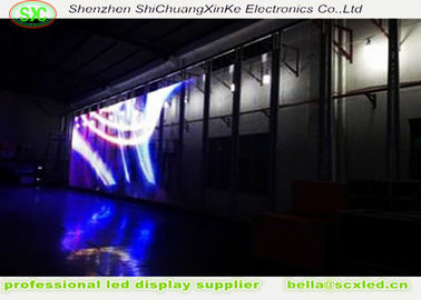 P3.91 Glasdoorzichtig LED-display Hoog lichtvermogen Voor vensterdisplay Glasled-display