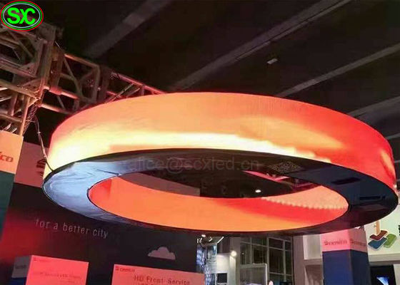 P10 het flexibele geleide scherm op het huur geleide scherm van het netwerk flexibele gordijn openlucht