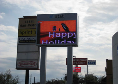 10mm pixel pitch Outdoor LED billboards Full Color, Commerciële reclame LED display