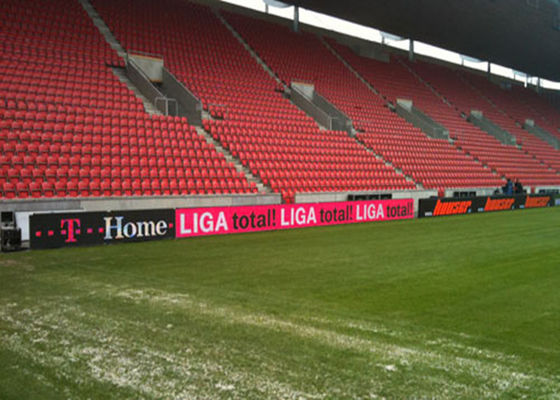 Outdoor Full Color P10 SMD Commerciële reclame Voetbalstadion Perimeter LED-scherm