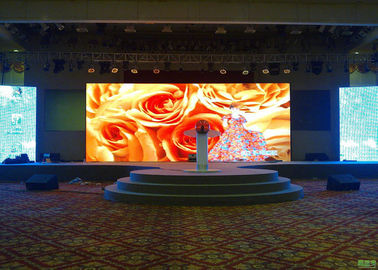 P4 SMD LED-gecast aluminium scherm / Indoor Multi-Color Video Wall LED-display, 3 jaar garantie