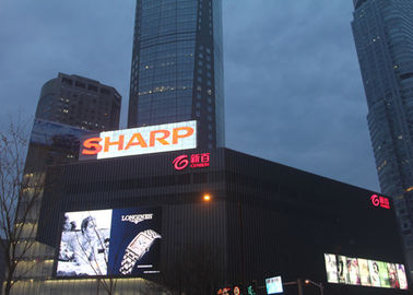 Hoge helderheid Buiten Led Advertentie Scherm P10 Gebouw Gemaakt HD Billboard