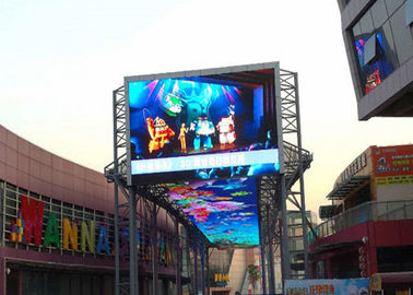Verhuur/vaste installatie Buiten Gietgegooid Aluminium P5 HD 960*960mm LED Groot Scherm Voor Foto En Video Advertenties