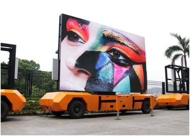 Outdoor HD full color Video Truck gemonteerd Led-schermen Multimedia Reclame P10