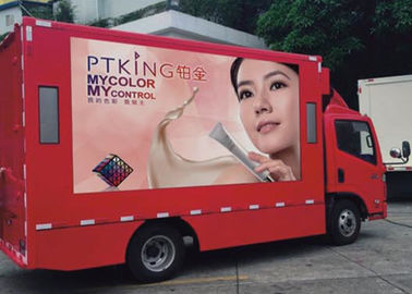 1R1G1B P10 Mobiele vrachtwagen Led Display Outdoor Full Color Advertising Trailer Sign