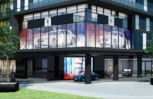 Goede prijs Dunne 3,91 Advertentie Led Screen Die Casting Cabinet 500*500 Wifi 3g Control advertentie led screen online