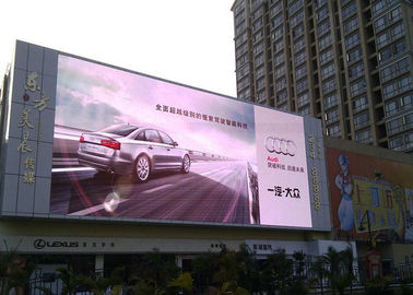 Advertentie-scherm Vaste/verhuur ijzeren doos Buiten LED-scherm, LED-videodisplayboards met een hoge vernieuwingssnelheid