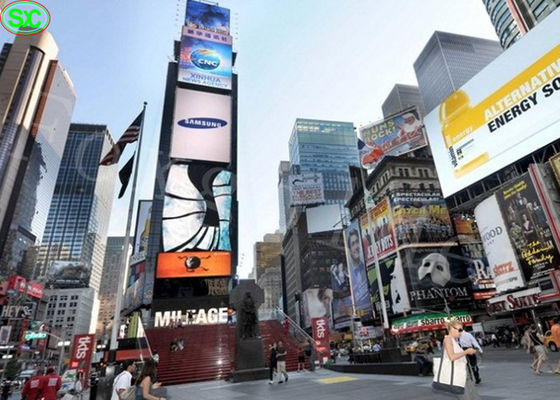 Het P16p8 geleide scherm openlucht reclame waterdichte IP65 3year garantie