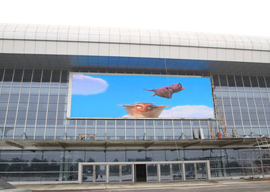 Huur van gebogen scherm Vaste/huur advertenties P16 Buiten LED-scherm Video Wand Display Hoge resolutie