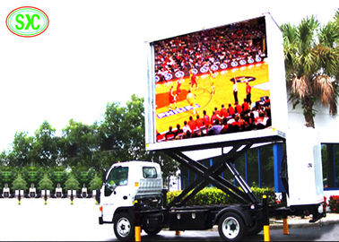 Buiten waterdicht P10 lichtgewicht aanhangwagen mobiele vrachtwagen HD LED-reclame scherm