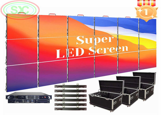 P4 Indoor Rental LED Display 2500cd/M2 Helderheid 500x500mm Kas