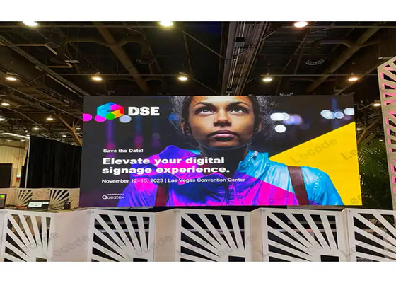 Huur LED-scherm P3.91 Panel met aanpasbare module grootte en hoge pixeldichtheid voor video muur