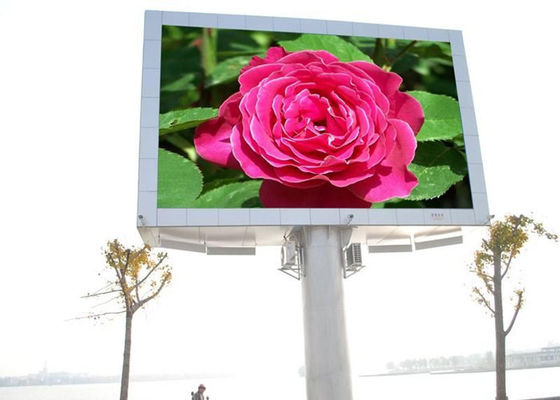 Goede prijs Buiten digitale billboard gemonteerde video volkleurige P10 groot LED-advertentie scherm online