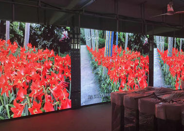 P3 Gegooid aluminiumkas minder gewicht Huur Led Display 3 jaar garantie