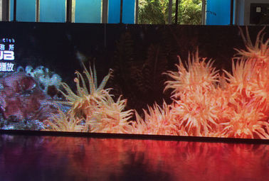 Hoge helderheid Indoor P4 LED Die-Cast Aluminium Video Wall Slim Type IJzeren Staalkast