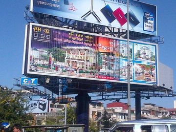 1R1G1B Wegreclame Commerciële hoge kwaliteit Grote HD P8 Buiten waterdicht Full Color Led Video Screen