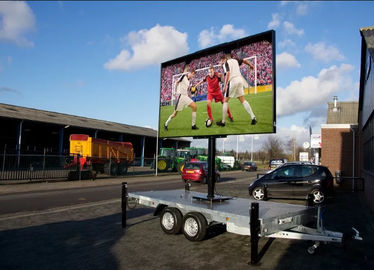 Hoge helderheid, hoge definitie Outdoor Full Color SMD LED Display Slim kabinet
