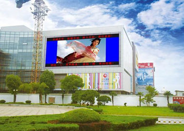 Thin Wifi Outdoor full-color Led Video Panel Sign / Outdoor Advertising Led Display