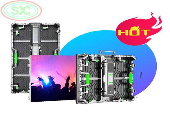 Hoogresolutie Huur Outdoor P6 RGB Full Color LED Display Screen met MBI 5024 IC