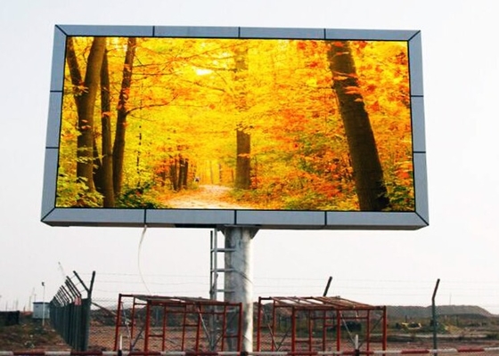 Pixel Pitch 8mm LED Reclame Groot scherm Buiten binnen full-color led display