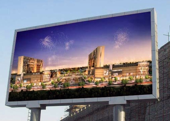 Billboard Outdoor LED Video Wall P8 High Brightness Die-Cast Aluminium full-color led display