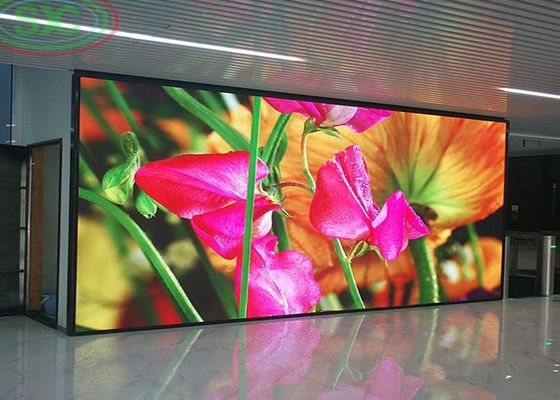Indoor P4.81mm Full Color LED Video Wall Screen 500x1000mm Kas
