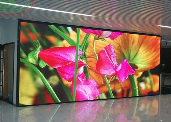 SMD 3528 P6 Grote RGB LED-gecast aluminium scherm IP65 lange levensduur Indoor LED TV muur