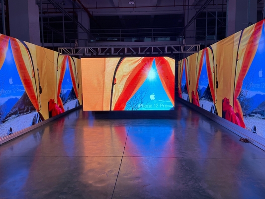Full Color LED Die-Casting Aluminium Display P4 LED Video Display SMD2121 Drie jaar garantie