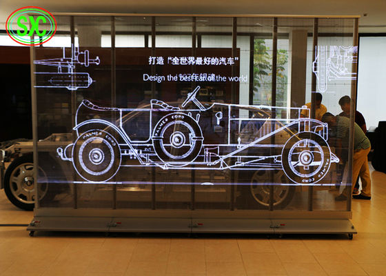 Hoogtransparant LED-scherm