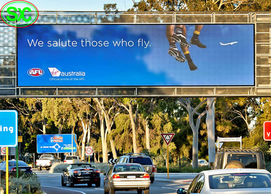 SMD P10 die RGB LEIDENE Vertoningsscherm Openlucht met Nationstar, Energie adverteren - besparing