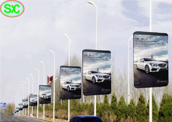 P6 waterdichte geleide het schermtekens WIFI 4G van Pool voor Openlucht Reclamestraat