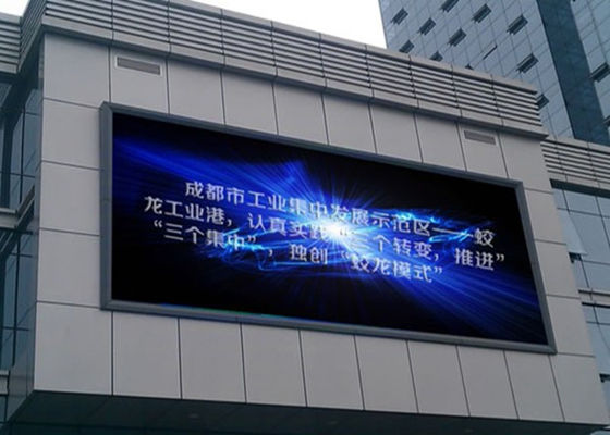 Goede prijs P10 Outdoor Full Color LED Display 10mm Pixel Pitch IP65 waterdicht online