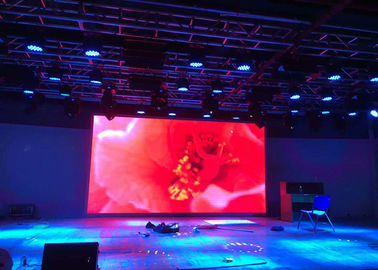 HD P4 Indoor SMD Backstage Background Verhuur Volle kleur Groot LED Video Wandscherm