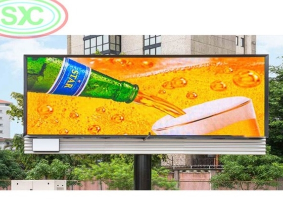 Verhuur van aluminium scherm SMD LED scherm voor grote vierkante reclame Full Color Outdoor LED Display Screen