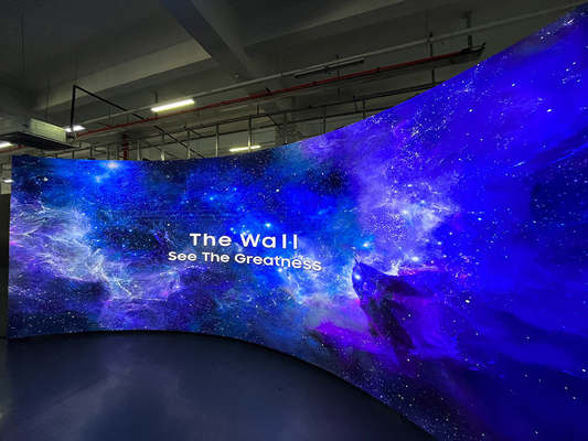 Full-color P2 film binnenshuis verhuur micro LED display video wandpaneel voor podium concert reclame scherm