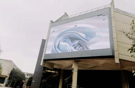 Hoogwaardige P5 960X960mm Reclame Vaste installatie Waterdichte LED videomuur, ondersteunt gebogen hoek ontwerp,3840hz